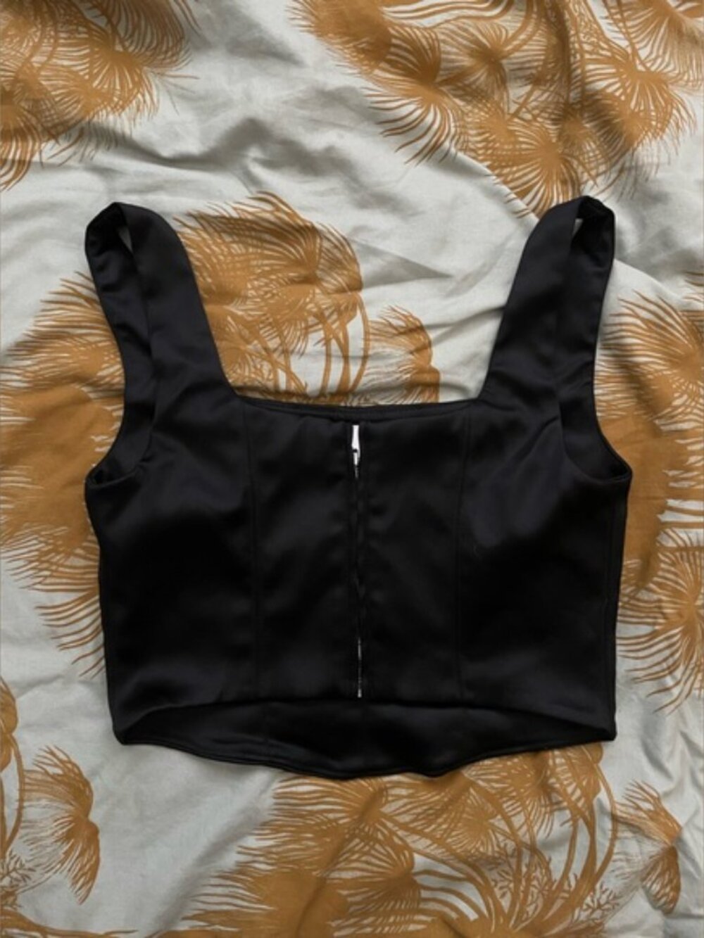 TEN by Babaton satin stretchy bustier S - Picture 4 of 4
